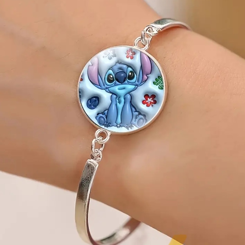 Silver Stitch Bracelet. New.